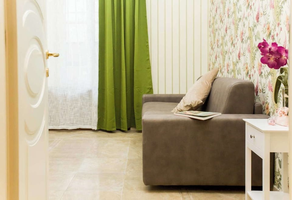 2 bedrooms and a living room with a sofa bed. | Living area | 43-inch Smart TV with digital channels