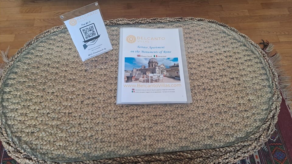 The house book where you can find all the information about the building and the city.