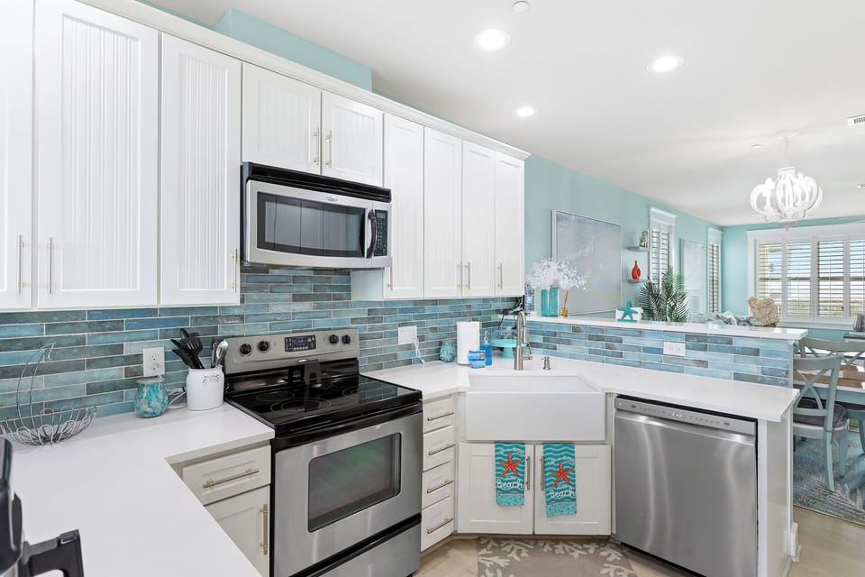 A lot of counter space!