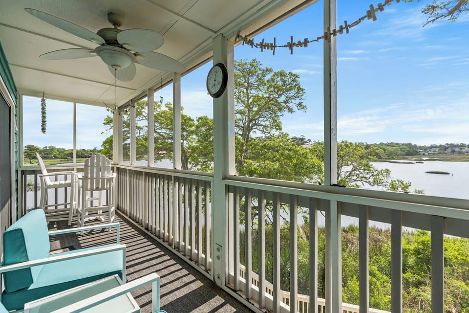 Have your coffee while enjoying the morning breeze.