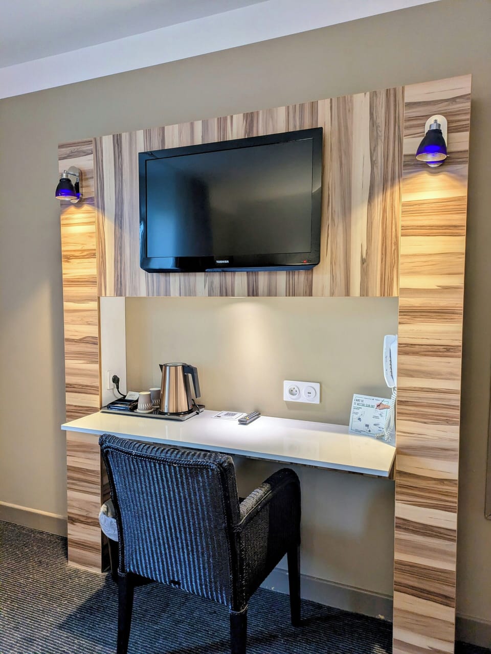 Privilege Double Room | Premium bedding, desk, soundproofing, free cribs/infant beds