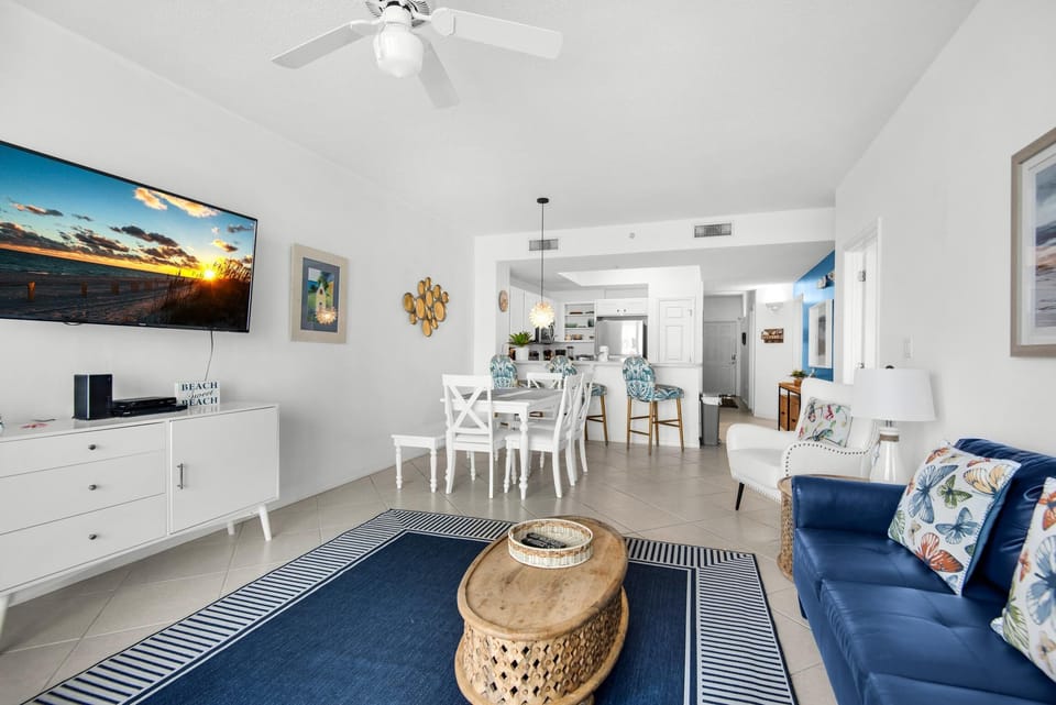 Condo, Multiple Beds (Summerwind West 1203) | Living area | TV