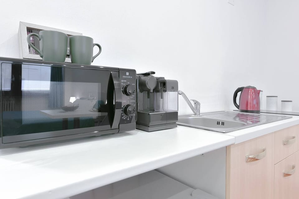 Apartment, City View | Private kitchen