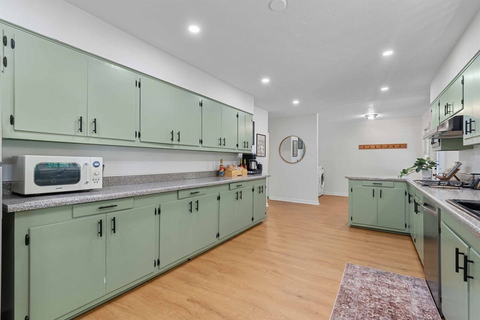Large kitchen for all your feasts.