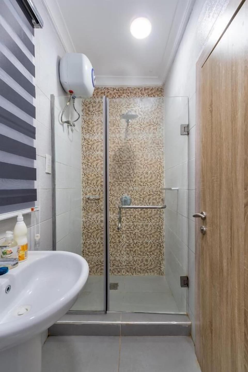 Towels, soap, toilet paper