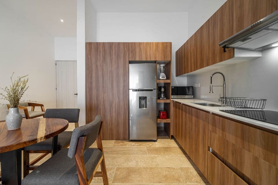 Cozy corner for preparing light meals and snacks