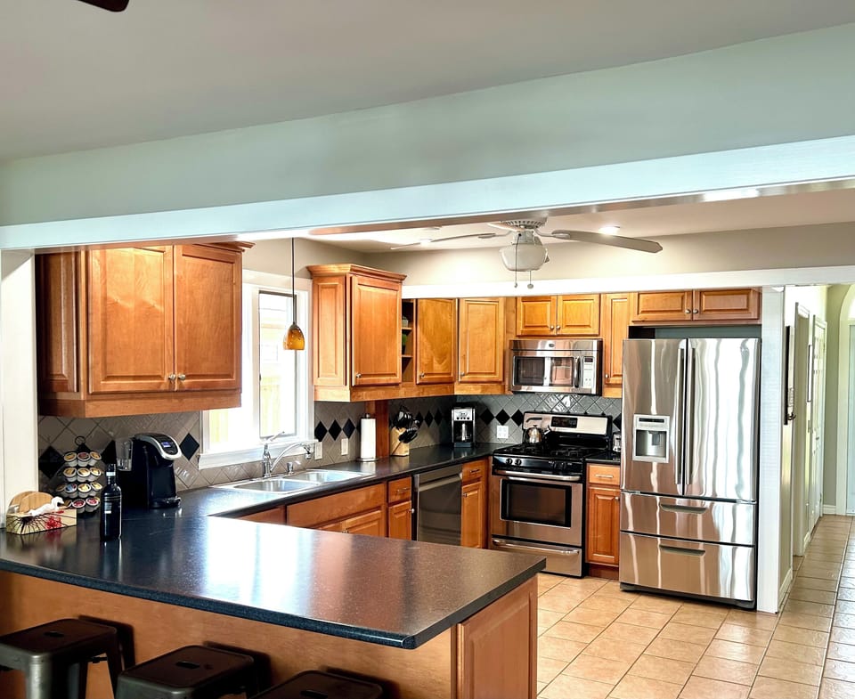 Fully equipped kitchen