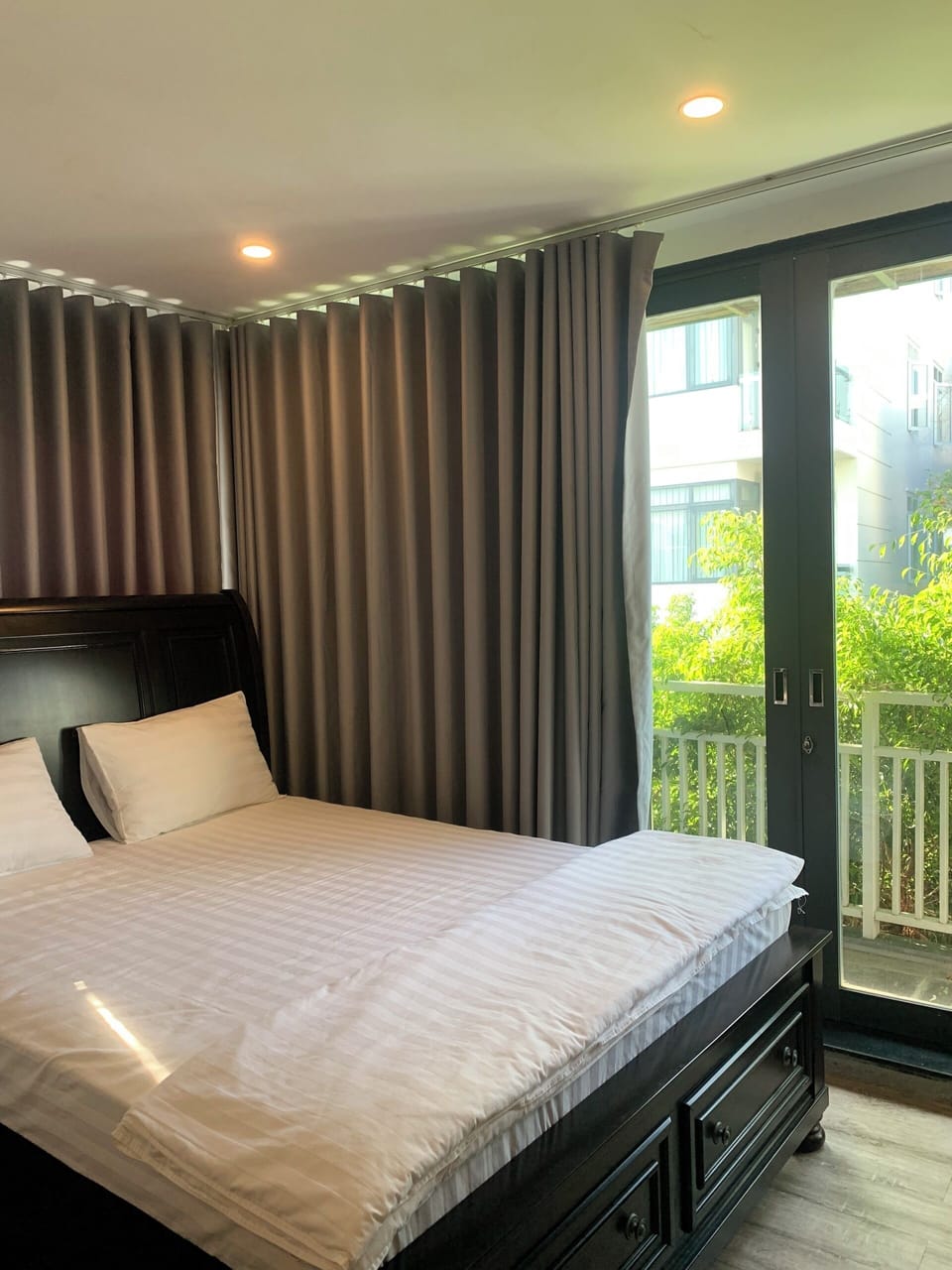 Blackout drapes, soundproofing, iron/ironing board, WiFi (free)