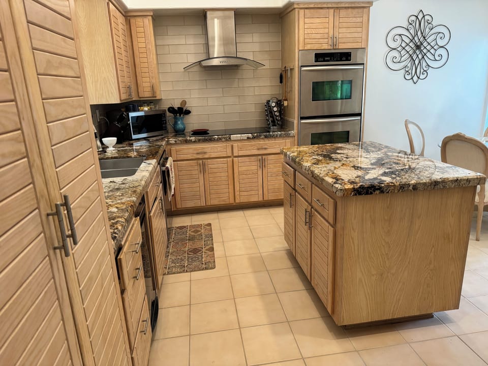 Spacious kitchen