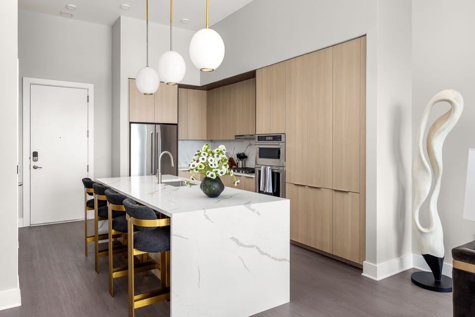 Kitchen fully equipped with all modern amenities