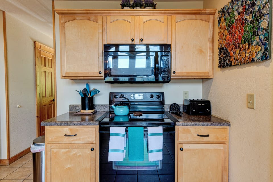 Fully equipped kitchen! 