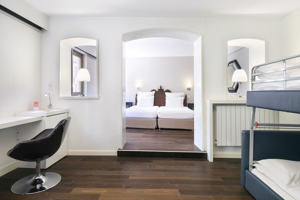 Family Room | In-room safe, desk, soundproofing, iron/ironing board (on request)