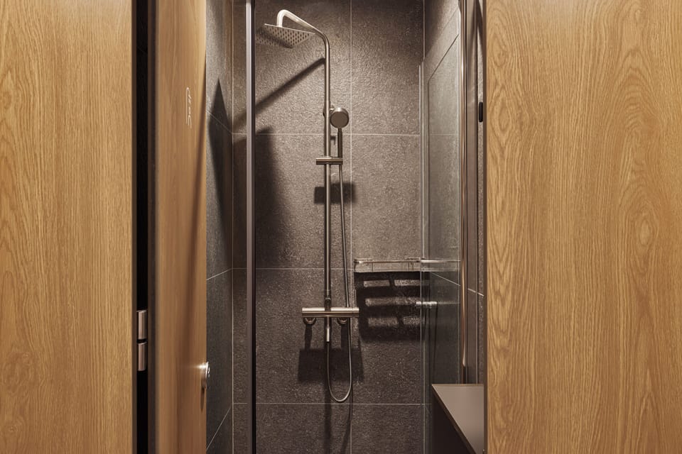 Shared bathroom