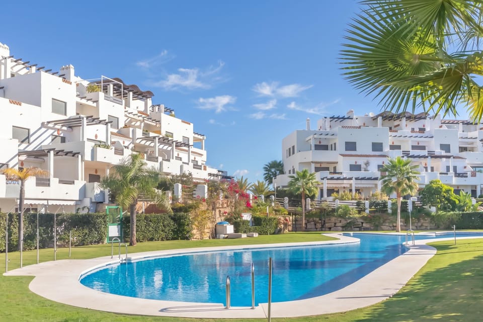 Family Apartment, 2 Bedrooms, 2 Bathrooms, Mountainside (Sunset Boutique Resina Golf) | Pool | Seasonal outdoor pool