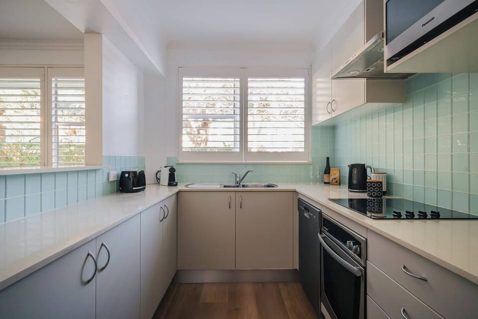 Kitchen with everything you could possibly need including a Nespresso machine