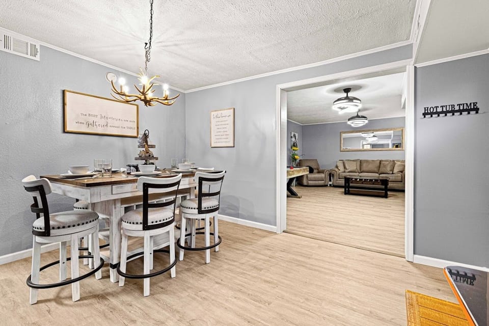 Open concept living space