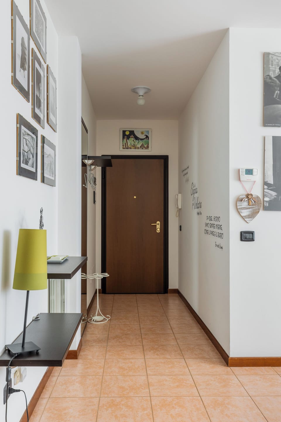 Interior entrance