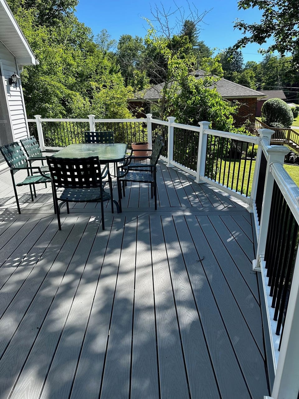 New deck