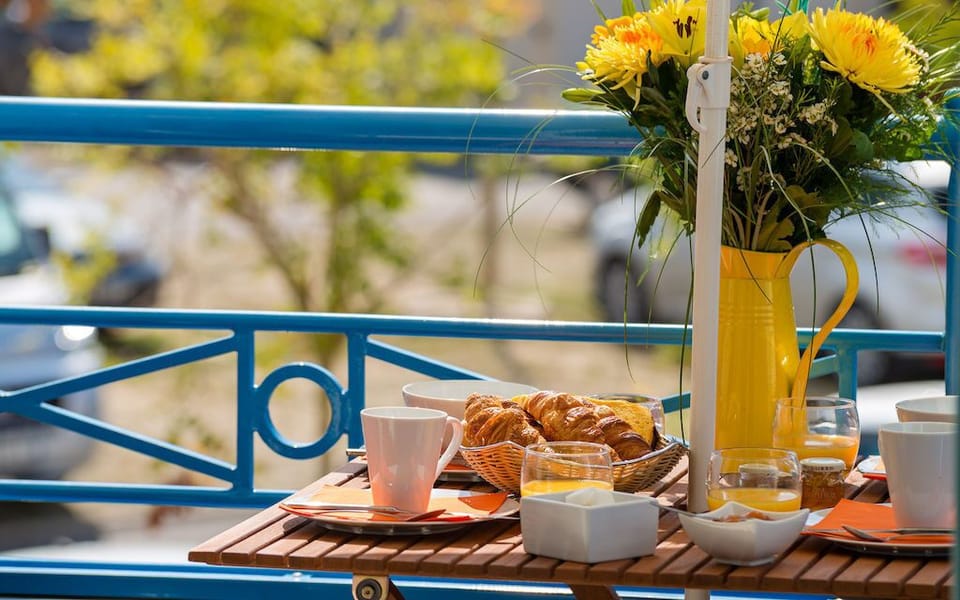 Enjoy your breakfast in your balcony or terrace! Please note some of our upstairs units have a balcony and some of our ground floor units have a terrace - Please let us know if you have a preference (subject to availability).