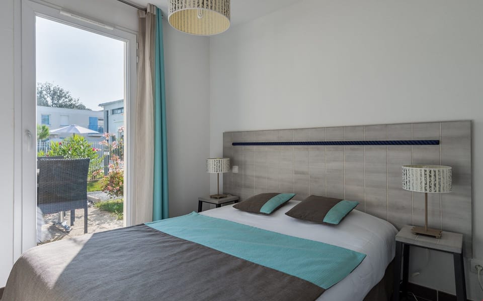 Get a good night sleep in the master bedroom.