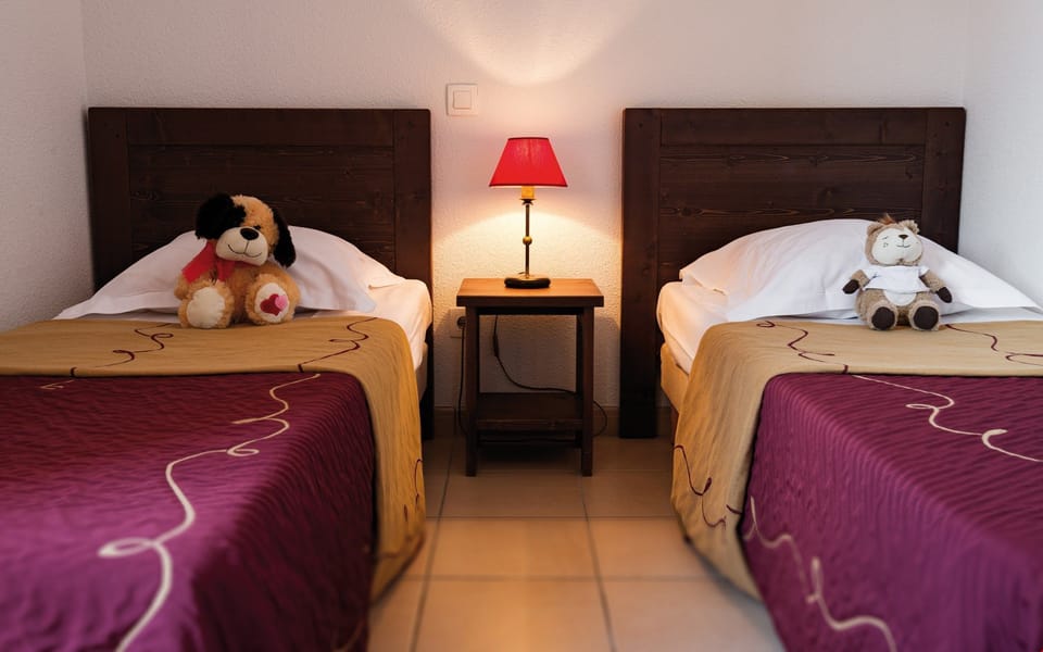 There's either 2 single beds or a bunk bed in the second bedroom - please let us know what you prefer.