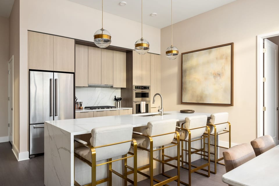 Kitchen fully equipped with all modern amenities