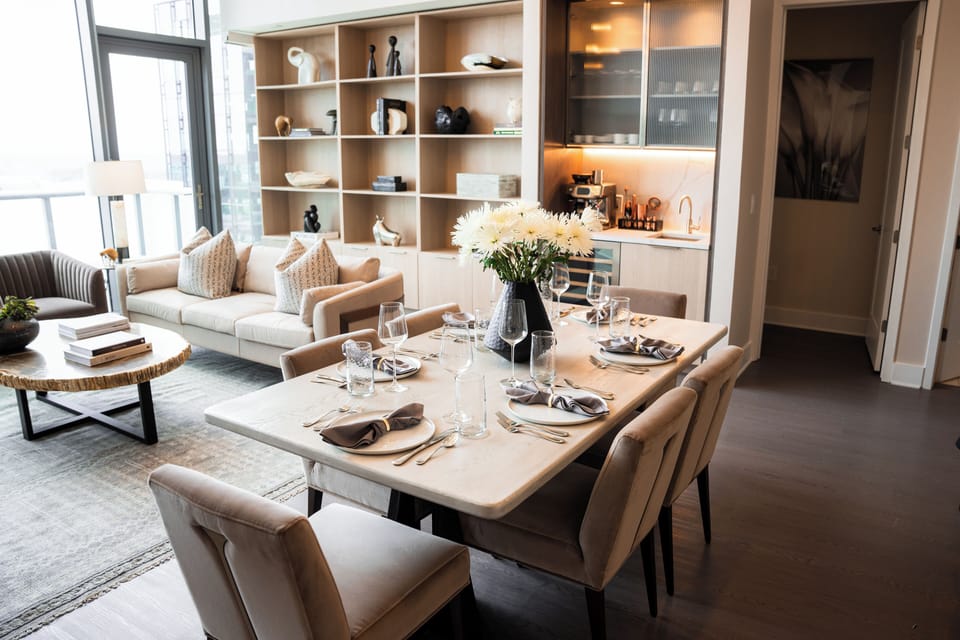 6-seater dining table
