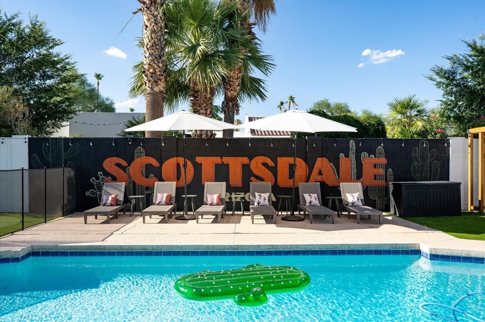 Soak up the Scottsdale sun in style - Claim your lounger, float the afternoon away, and let the good times roll — this pool was made for it.