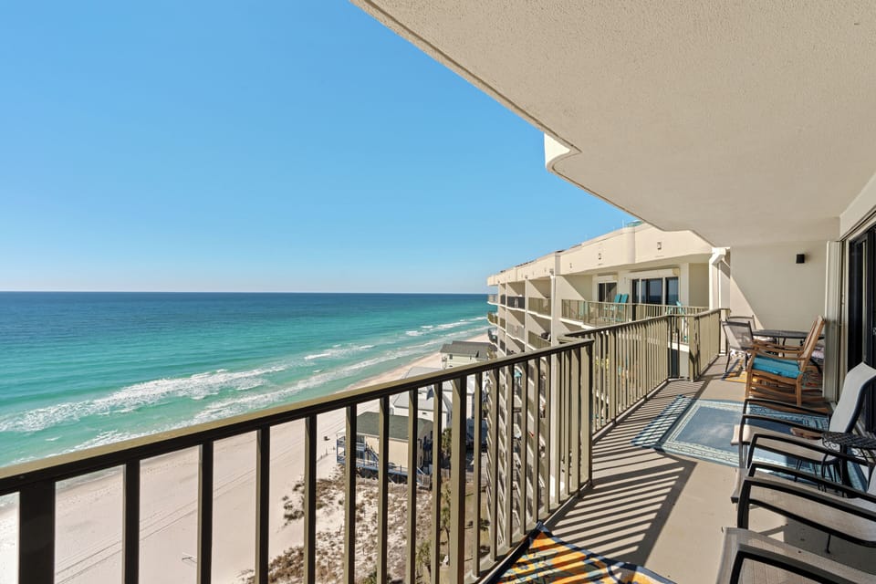 Ocean views from the balcony.