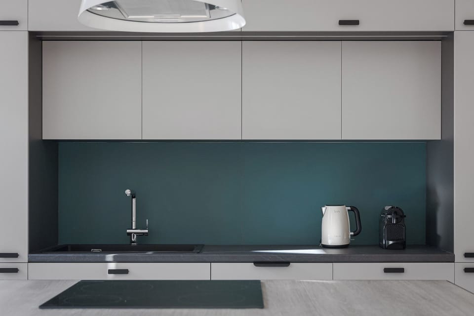 Apartment | Private kitchen | Toaster, blender, eco-friendly cleaning products, paper towels