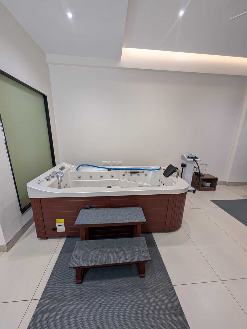 Sauna, steam room, body treatments, mud baths, hydrotherapy