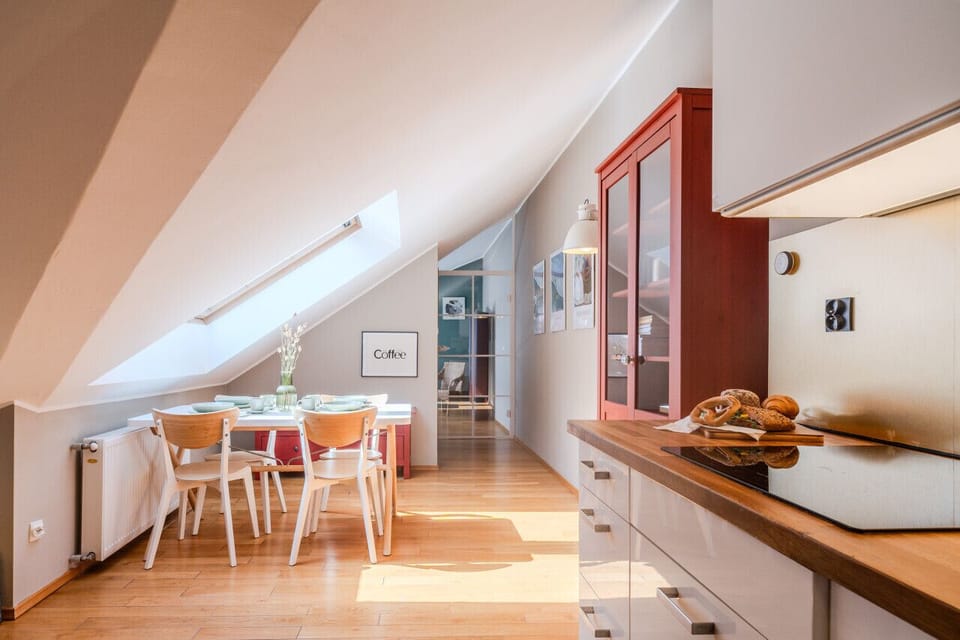 Comfortable Living Room with Sofa Bed and Smart TV | Book Now with RENTUJEMY