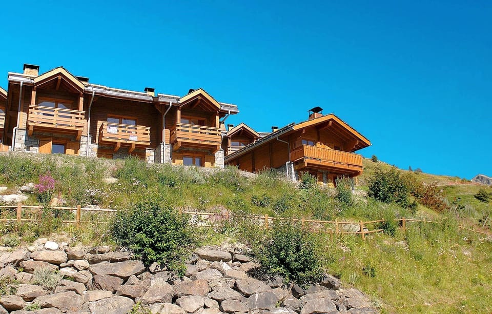 The Residence overlooks a spectacular mountain landscape