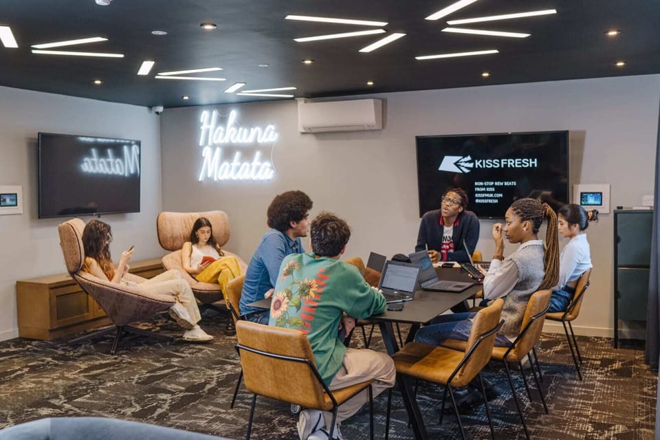 Lobby sitting area