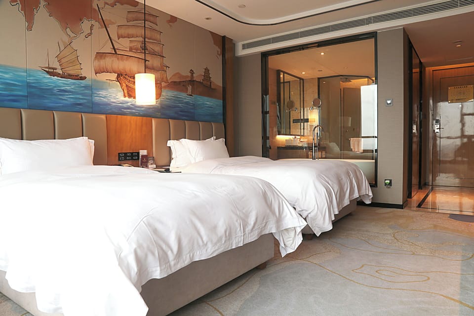 Deluxe Twin Room, River View | Blackout drapes, iron/ironing board, free WiFi, wheelchair access