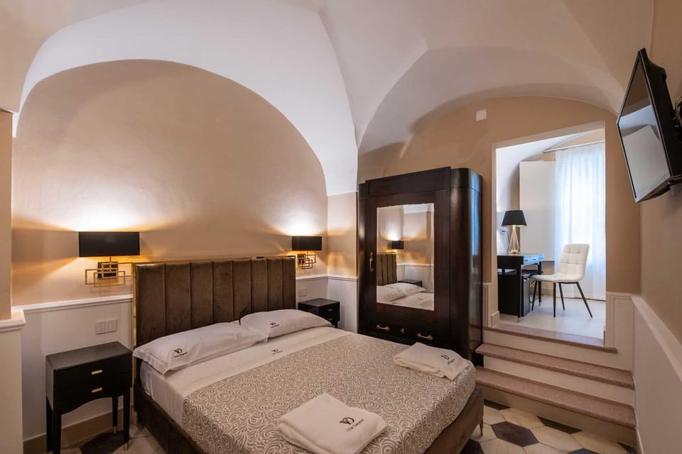 Premium bedding, pillowtop beds, minibar, individually decorated