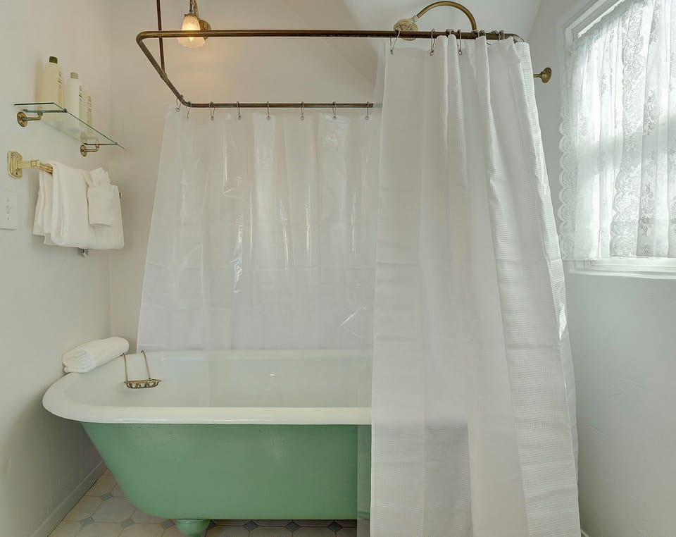 Upstairs - Bathroom #2 - has a Tub / Shower Combo