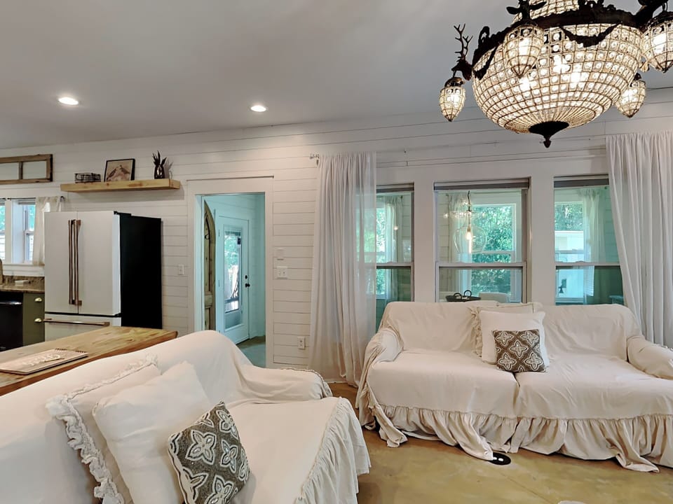 Living Area with Sofa Sleeper