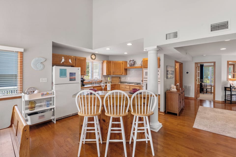 CH16: Come Sail Away | Bottom Level Kitchen