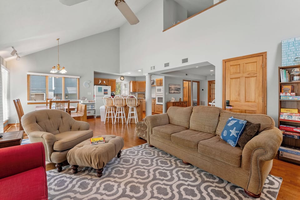 CH16: Come Sail Away | Bottom Level Living Area