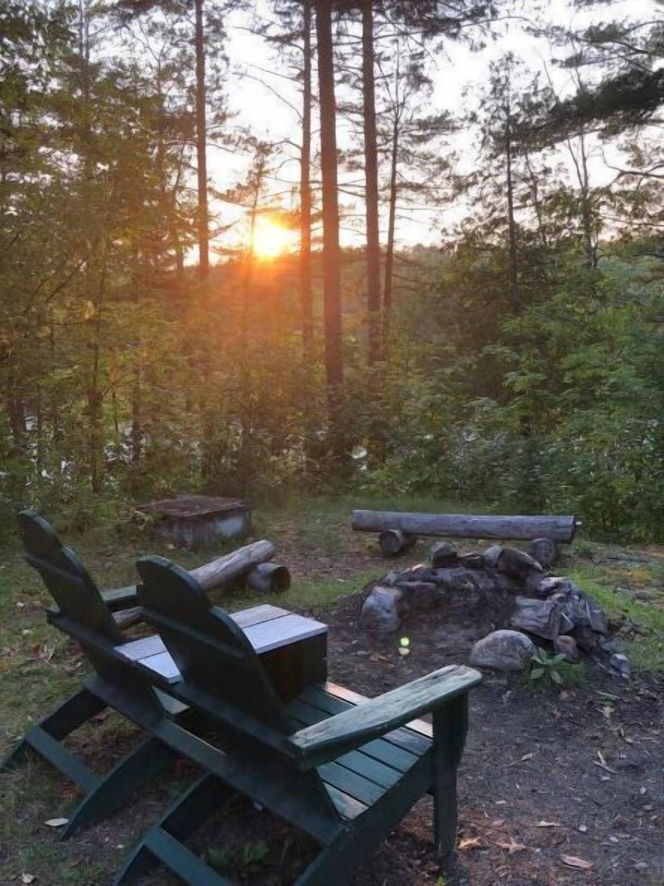 Fire Pit (Shared between Cabin 2& 3)