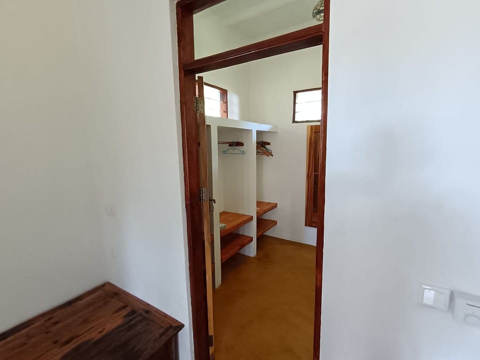 Family Villa, 2 Bedrooms, Balcony, Garden View | In-room safe, desk, laptop workspace, iron/ironing board