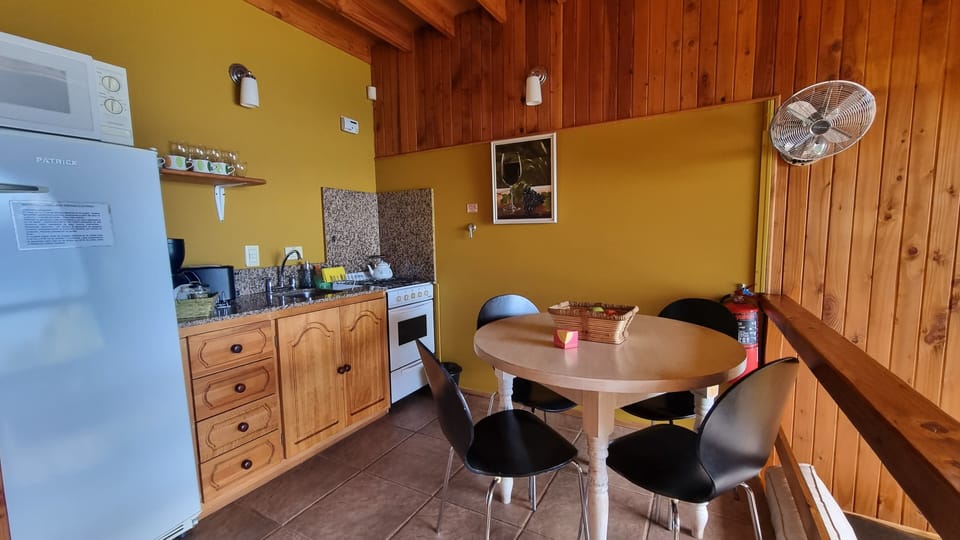 Standard Cabin, 1 Bedroom, Balcony, Lake View | Private kitchen | Full-size fridge, microwave, oven, stovetop