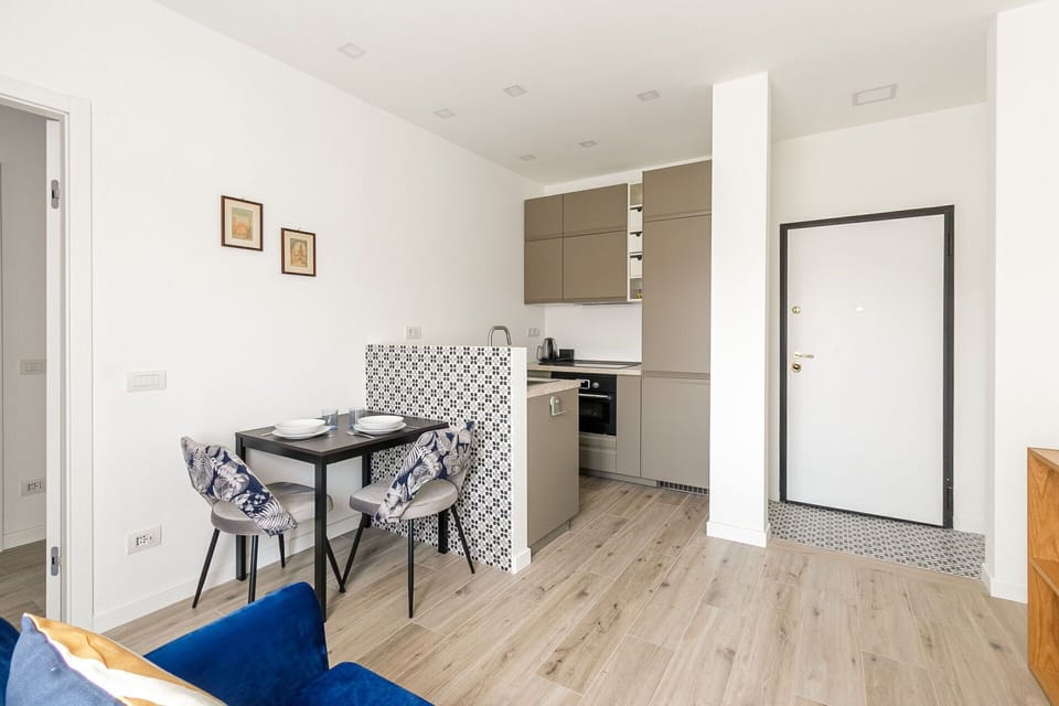 Kitchen, Living Room