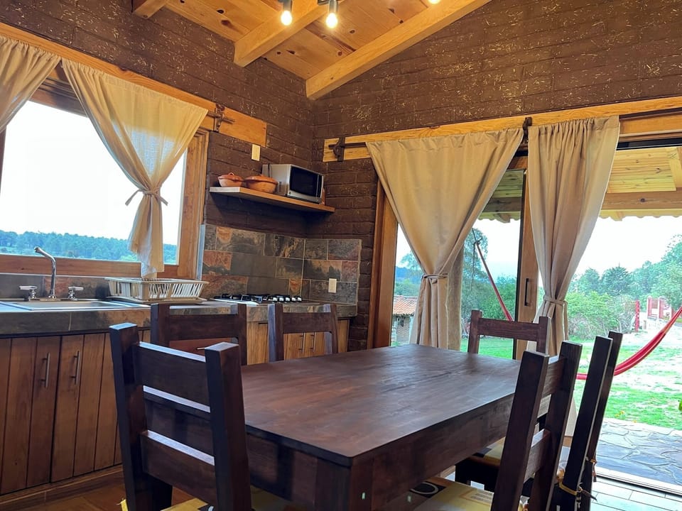 Family Cabin | Private kitchen | Full-size fridge, dishwasher, coffee/tea maker, cookware/dishes/utensils