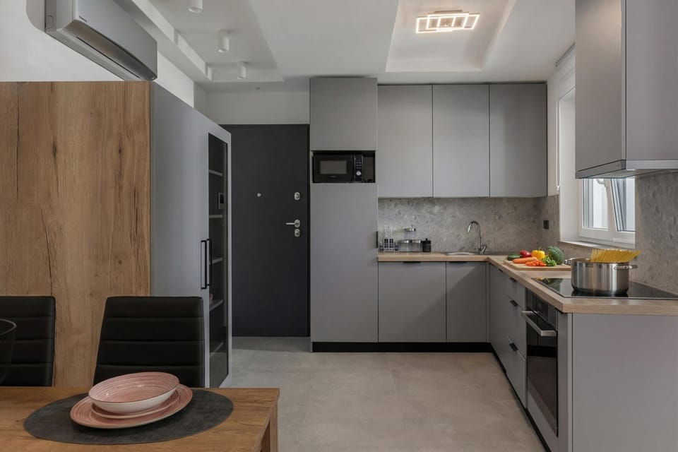 Standard Apartment, 1 Bedroom, Balcony (Apartment One Kostrena) | Private kitchen