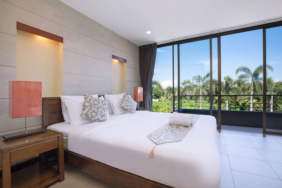 Design Villa, 3 Bedrooms, Garden View | View from room