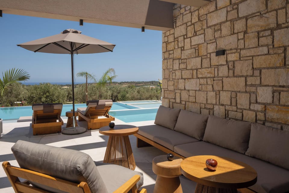 Comfortable outdoor seating