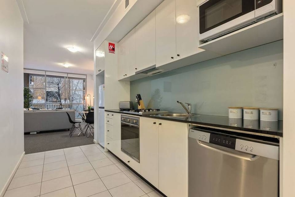 The kitchen.