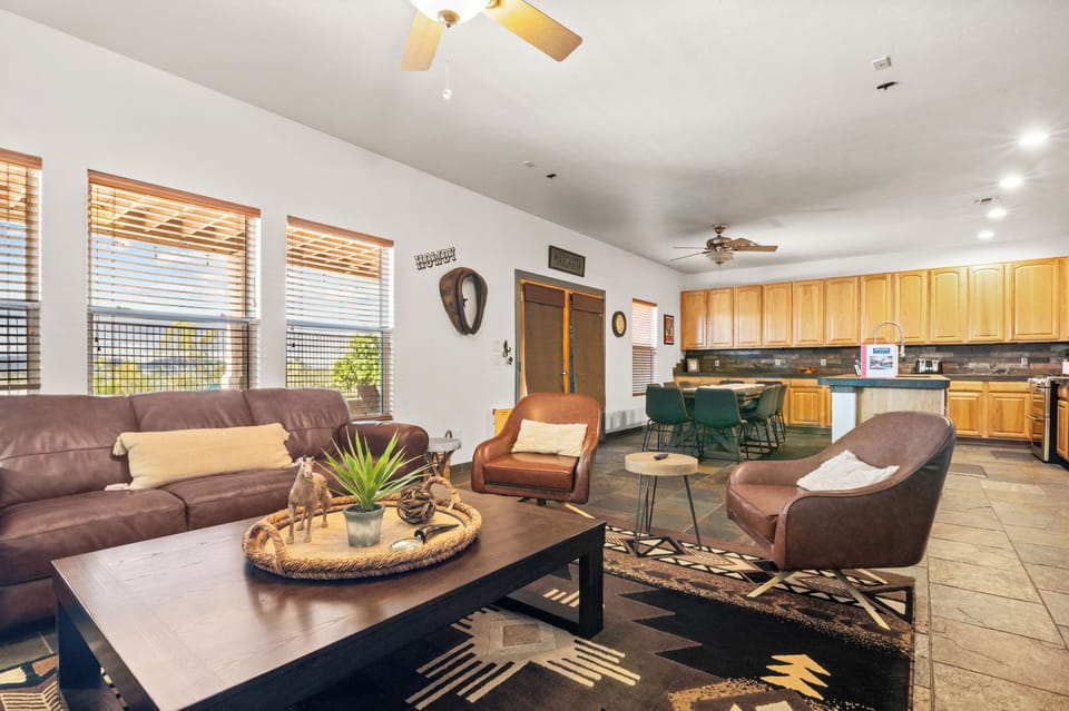 Bright, airy living room filled with natural light—a serene place to relax.